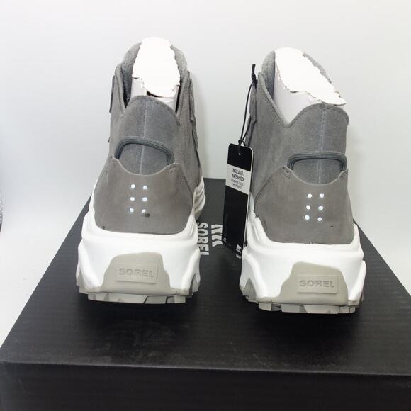 NEW Sorel Kinetic Breakthru Caribou Sneaker Boots Quarry Gray Women's 7.5 - Picture 7 of 10